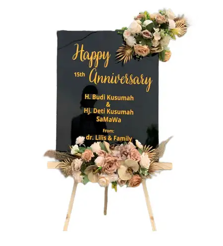 Papan Bunga Akrilik Maronge