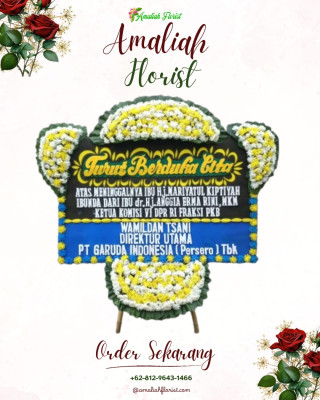 Papan Bunga Duka di Maronge